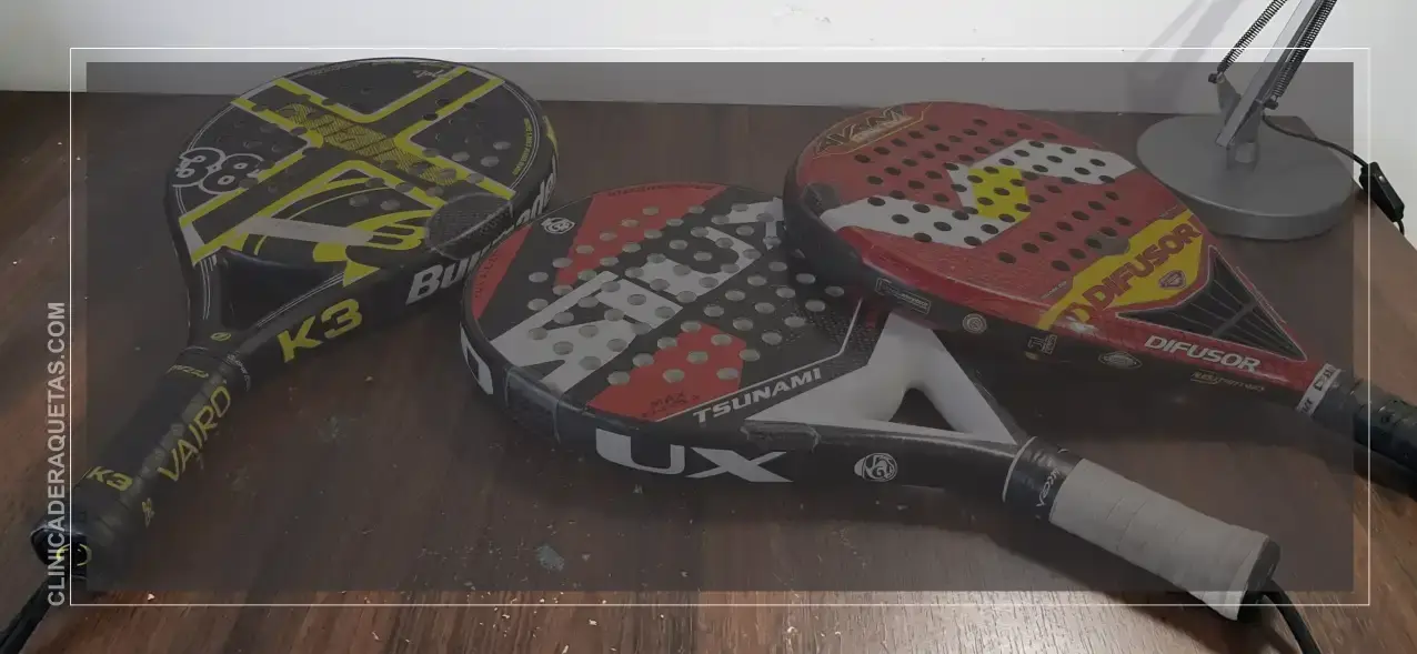 Reparamos palas de padel con calidad profesional, arregla tu pala con fibra de carbono