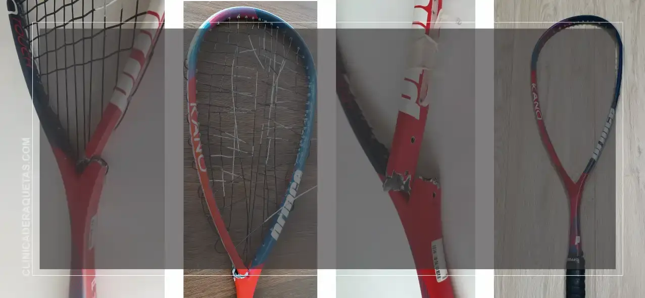 Reparamos marcos y encordamos al instante con calidad profesional, arregla tu raqueta de squash